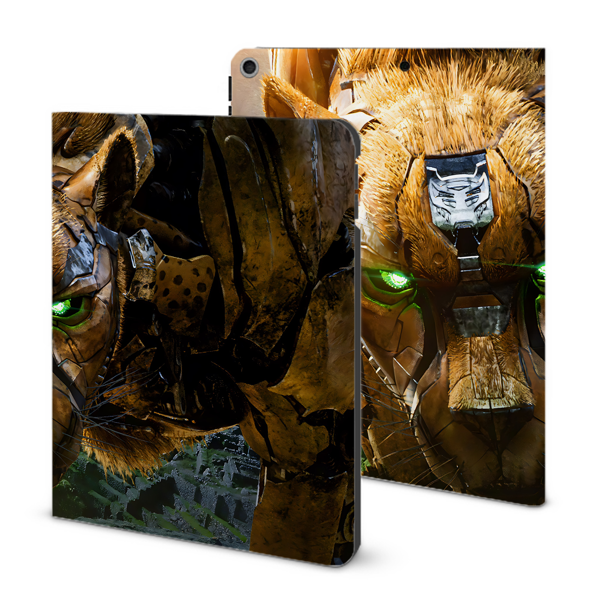 （画像用） Transformers トランスフォーマー IPad ケース ブック型 PUレザー TPU 耐衝撃 軽量 薄型 ペン収納なし 全面保護 IPad 各モデル対応